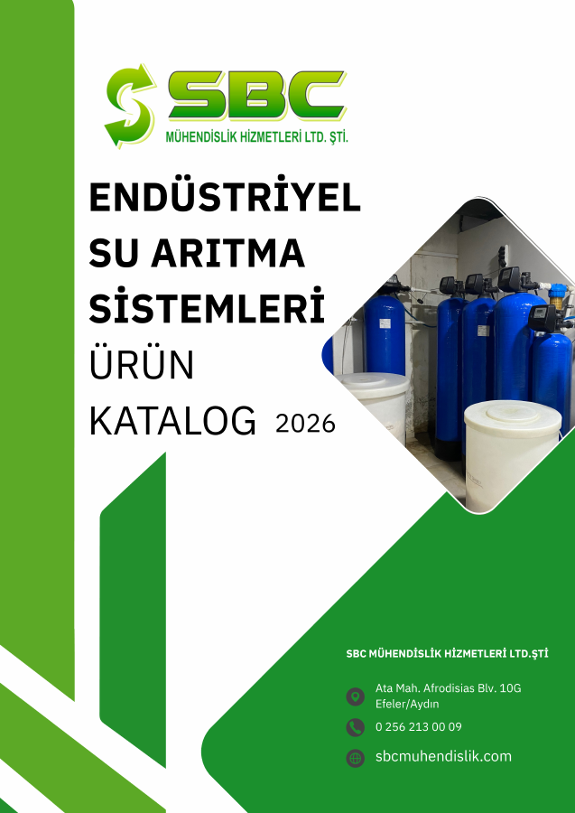 Endüstriyel Su Arıtma kataloğu kapağı
