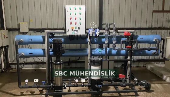 150m3/gün Osmoz Sistemi