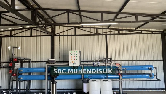250 m3/gün osmoz sistemi