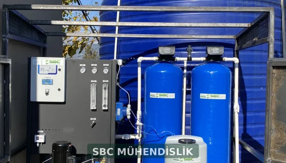Makine Endüstrisi - 25m3/gün Osmoz Sistemi