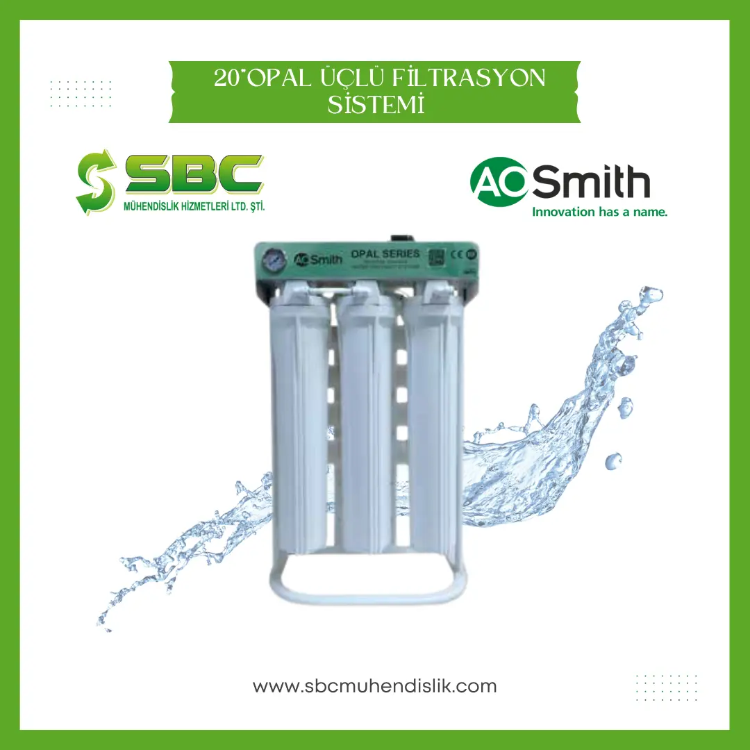 AO SMİTH OPAL 303 SU ARITMA SİSTEMİ