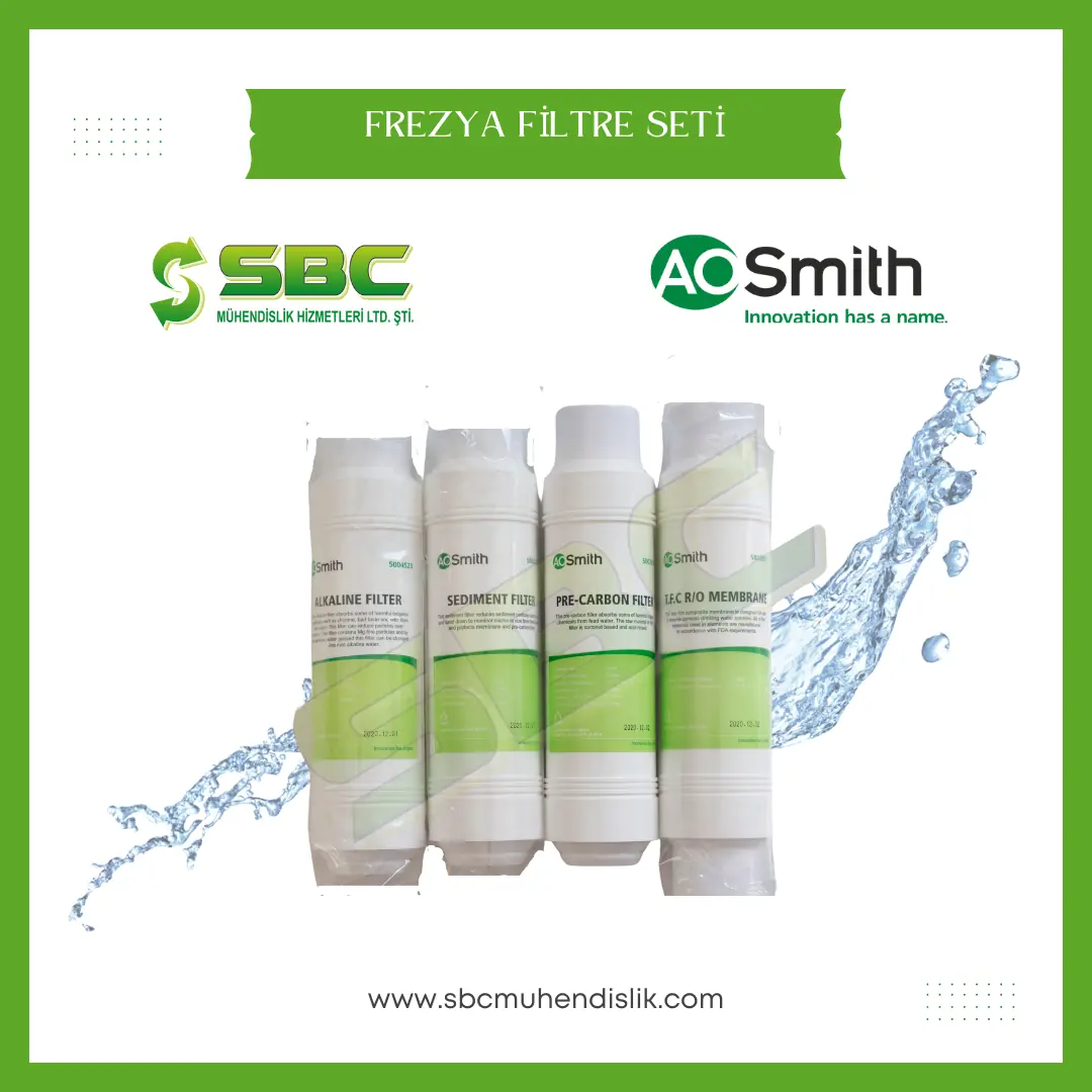 AO Smith Frezya Filtre Seti